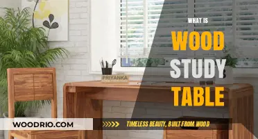 Exploring the Benefits and Features of a Wood Study Table