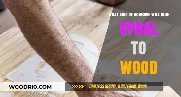 Bonding Vinyl to Wood: Choosing the Right Adhesive for a Strong Hold