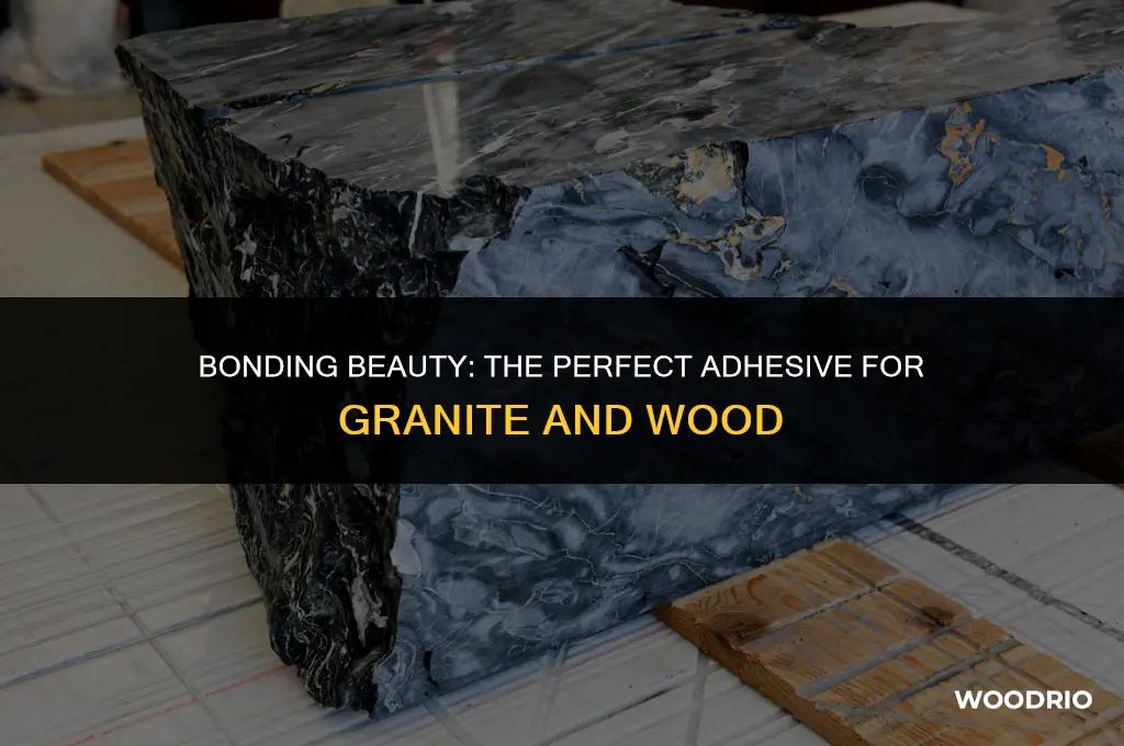 what kind of adhesive will join granite and wood