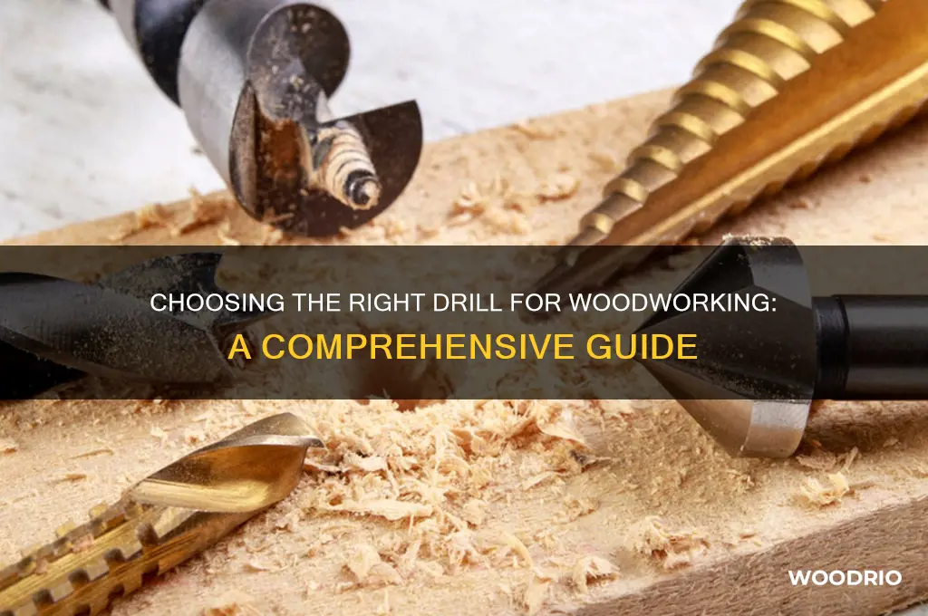 what kind of drill should i buy for into wood