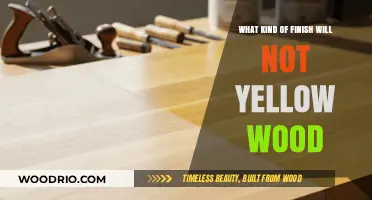 Timeless Wood Finishes: Exploring Options That Resist Yellowing