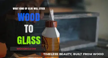 Bonding Wood to Glass: Choosing the Right Glue for Your DIY Project