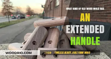 Extended Handle Old Wood Mold: Identifying Vintage Tools and Their Uses