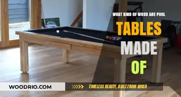 Discover the Best Wood Types for Crafting Durable Pool Tables
