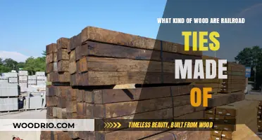 Exploring the Types of Wood Used for Railroad Ties