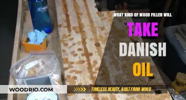 Choosing the Perfect Wood Filler for Danish Oil Finishes