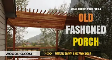 Choosing Timeless Wood for Your Classic Old-Fashioned Porch Design