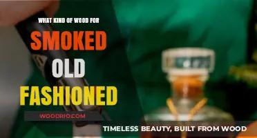 Best Wood Types for Smoking the Perfect Old Fashioned Cocktail