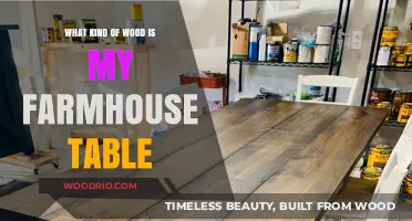 Identifying Your Farmhouse Table's Wood Type: A Comprehensive Guide