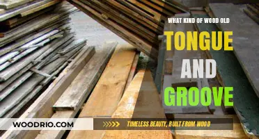 Identifying Vintage Tongue and Groove Wood Types and Their Uses