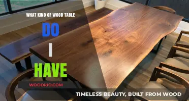 Identifying Your Wood Table: A Guide to Types and Characteristics