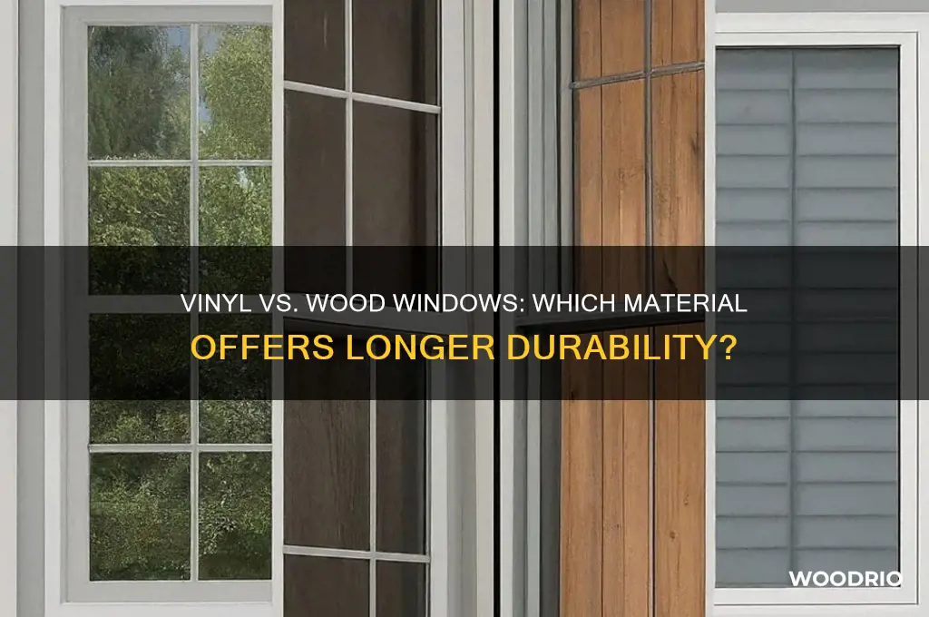 what lasts longer vinyl or wood windows