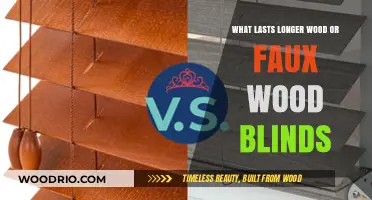 Wood vs. Faux Wood Blinds: Which Lasts Longer for Your Home?