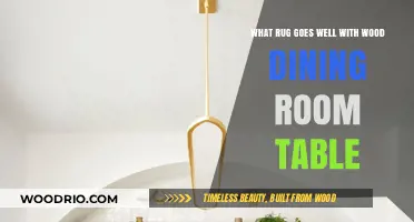 Perfect Rug Pairings for Your Wood Dining Room Table Style