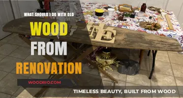 Creative Ways to Repurpose Old Wood from Your Renovation Project