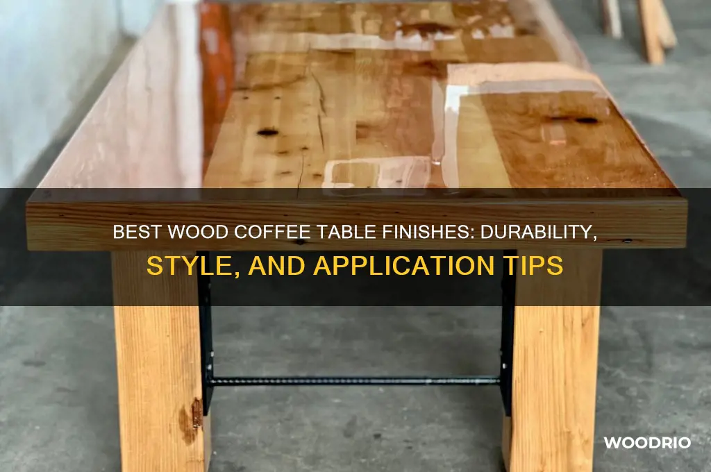 what should i finish my wood coffee table with