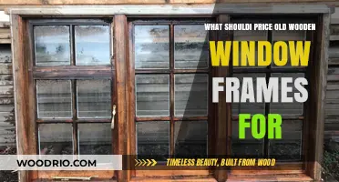Pricing Old Wooden Window Frames: A Guide to Fair Valuation