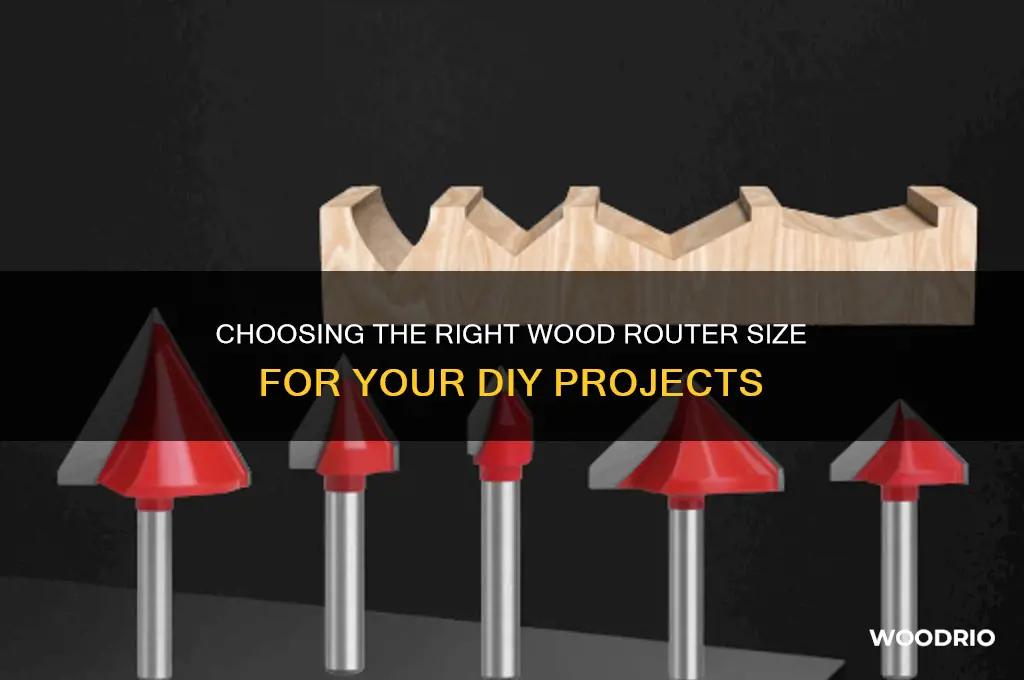 what size wood router should i buy