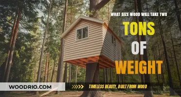 Choosing the Right Wood Size to Support Two Tons of Weight