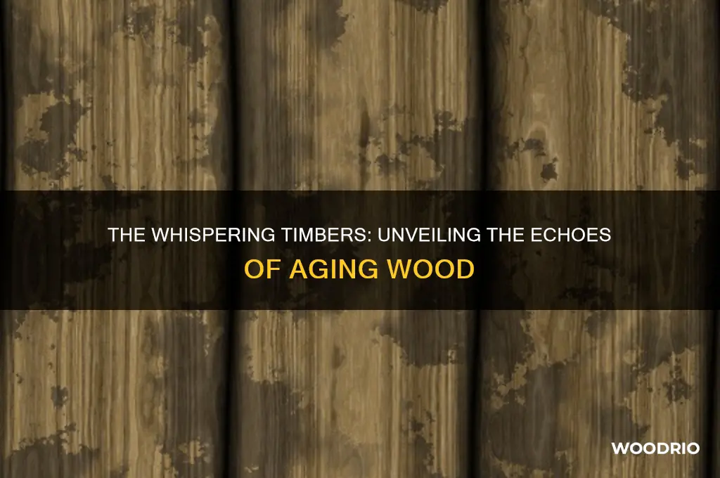 what sound does old wood make