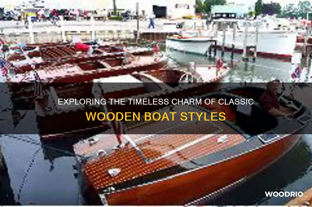 what style of boats are the old wooden ones