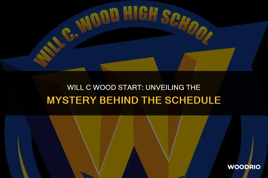 what time does will c wood start