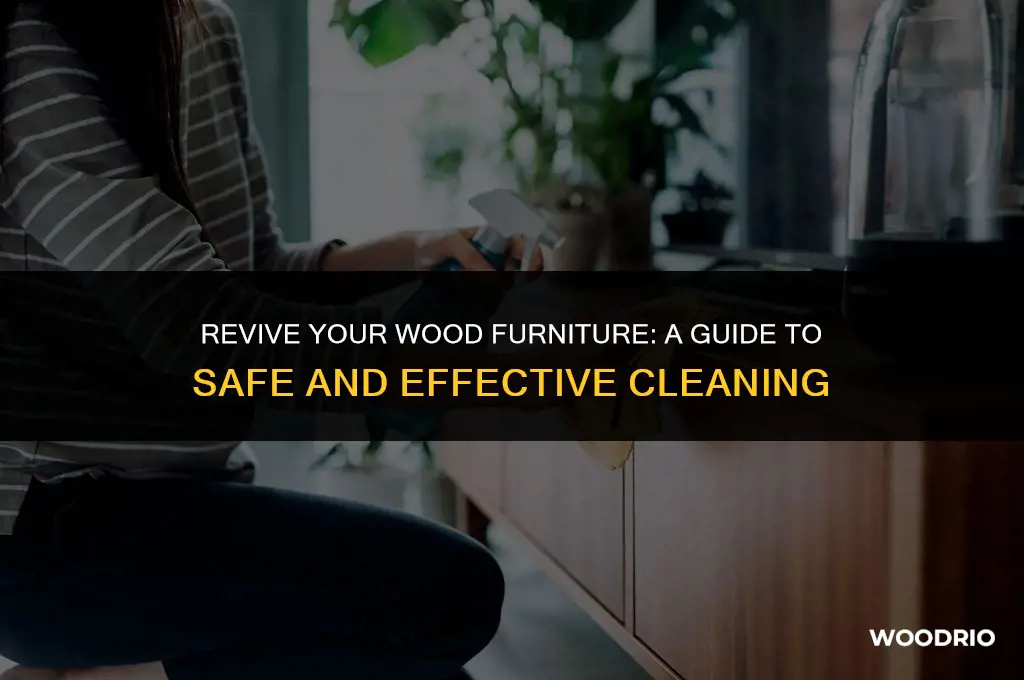 what to clean wood furniture with