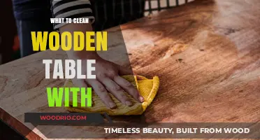 Revive Your Wooden Table: A Guide to Effective Cleaning Solutions