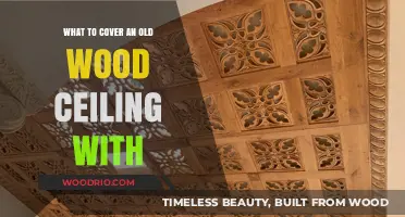 Revamp Your Space: Creative Ideas to Cover Old Wood Ceilings