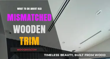 Revamp Old Mismatched Wooden Trim: Creative Solutions for a Cohesive Look