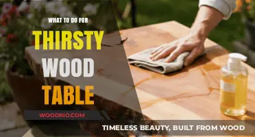 Revive Your Thirsty Wood Table: Essential Care Tips for a Lustrous Finish