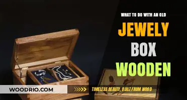 Revamp Your Old Wooden Jewelry Box: Creative DIY Ideas & Uses