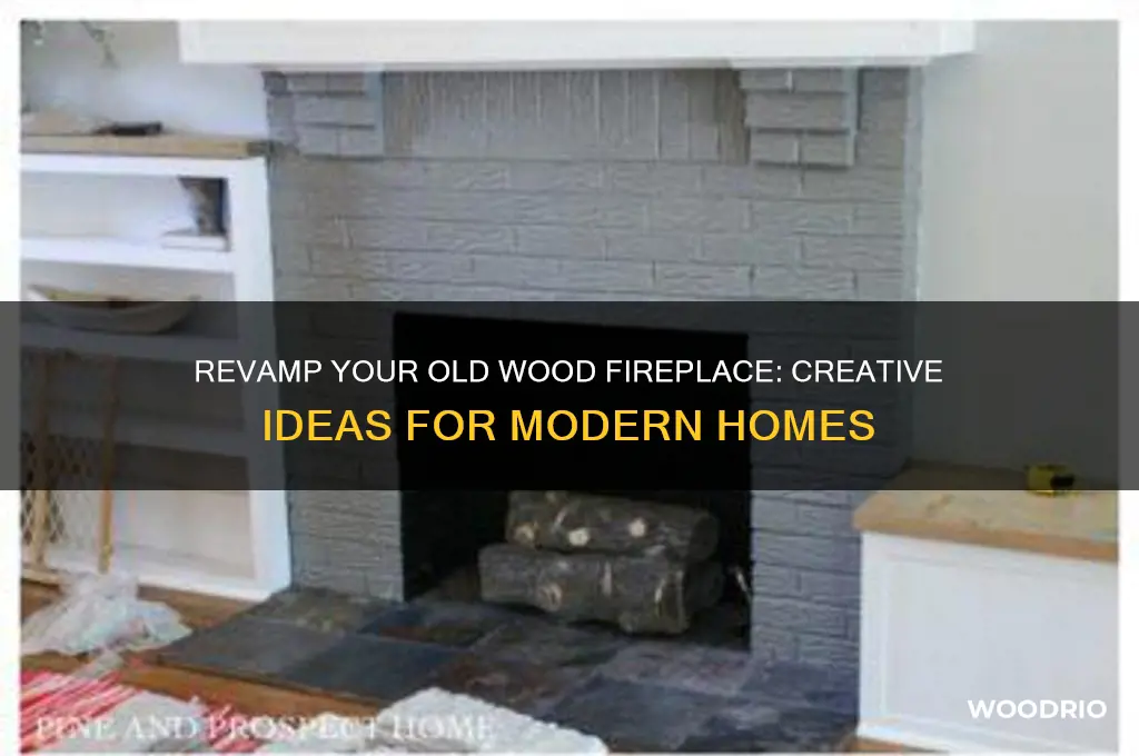 what to do with an old wood fireplace