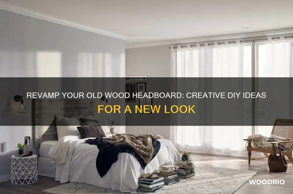 what to do with an old wood headboard