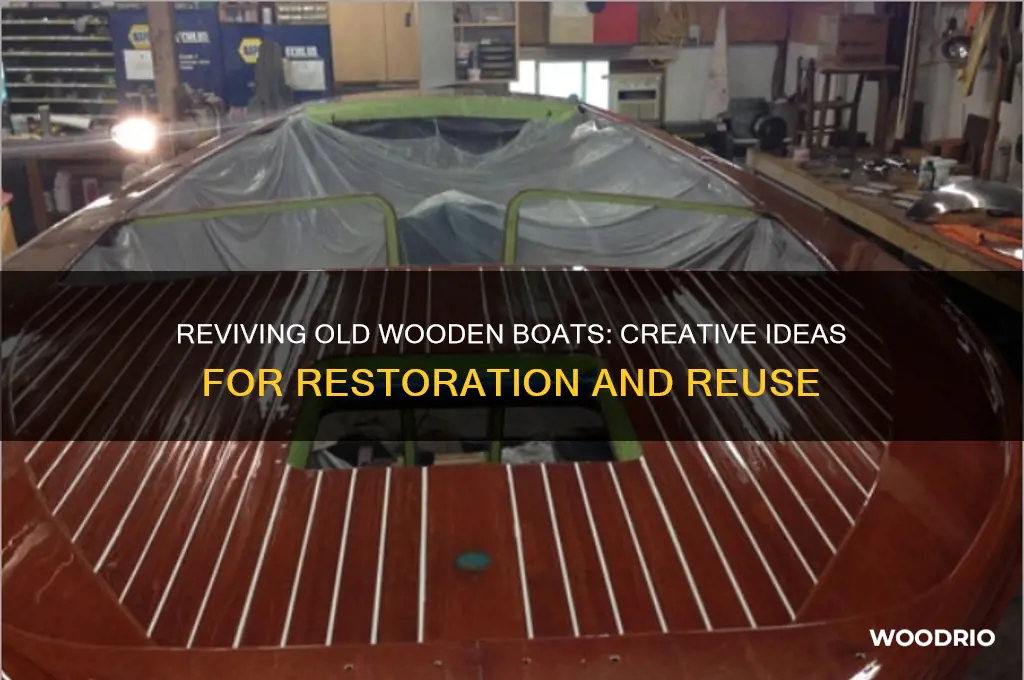 what to do with an old wooden boat