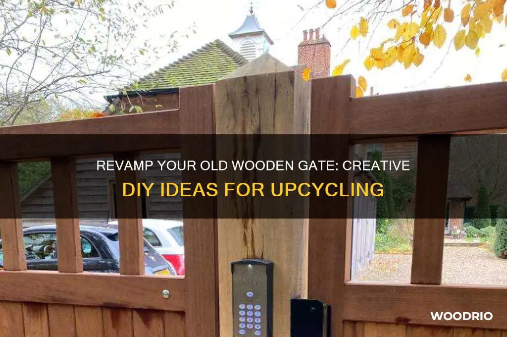 what to do with an old wooden gate