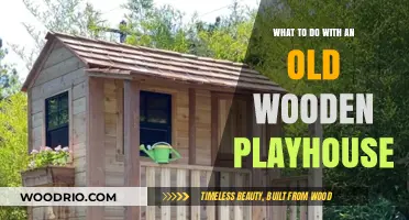 Revamp Your Old Wooden Playhouse: Creative Upcycling Ideas for Kids and Adults