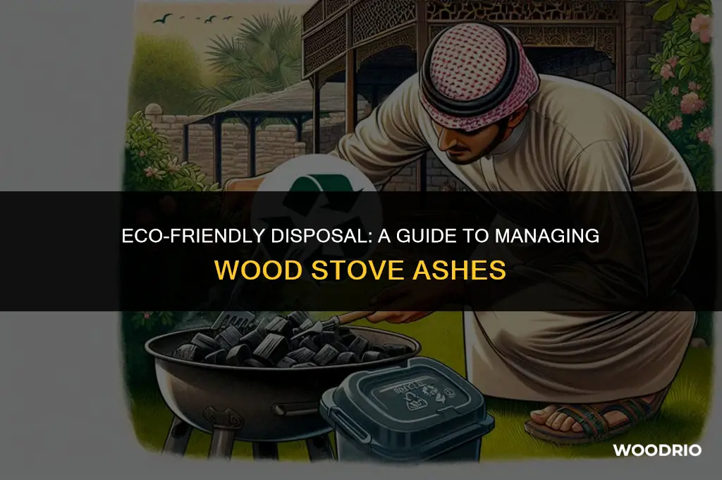 what to do with ashes from wood stove