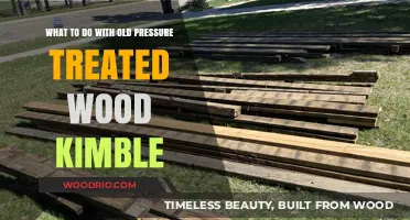 Creative Uses for Old Pressure-Treated Wood: Kimble's Guide