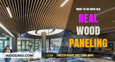 Revamp Your Space: Creative Ideas for Old Real Wood Paneling