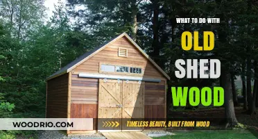 Creative Ways to Repurpose Old Shed Wood for DIY Projects