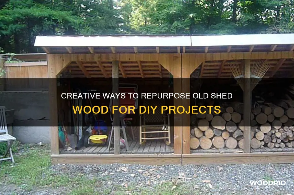 what to do with old shed wood