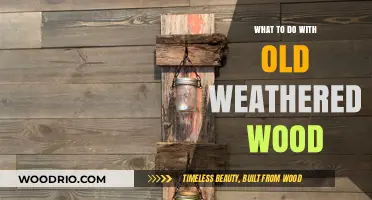 Reviving Rustic Charm: Creative Uses for Weathered Wood Treasures
