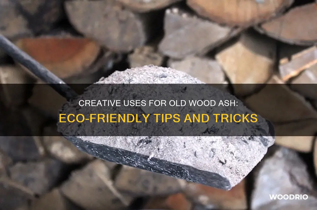 what to do with old wood ash