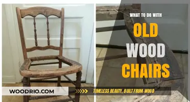 Revamp Your Space: Creative Ways to Repurpose Old Wood Chairs