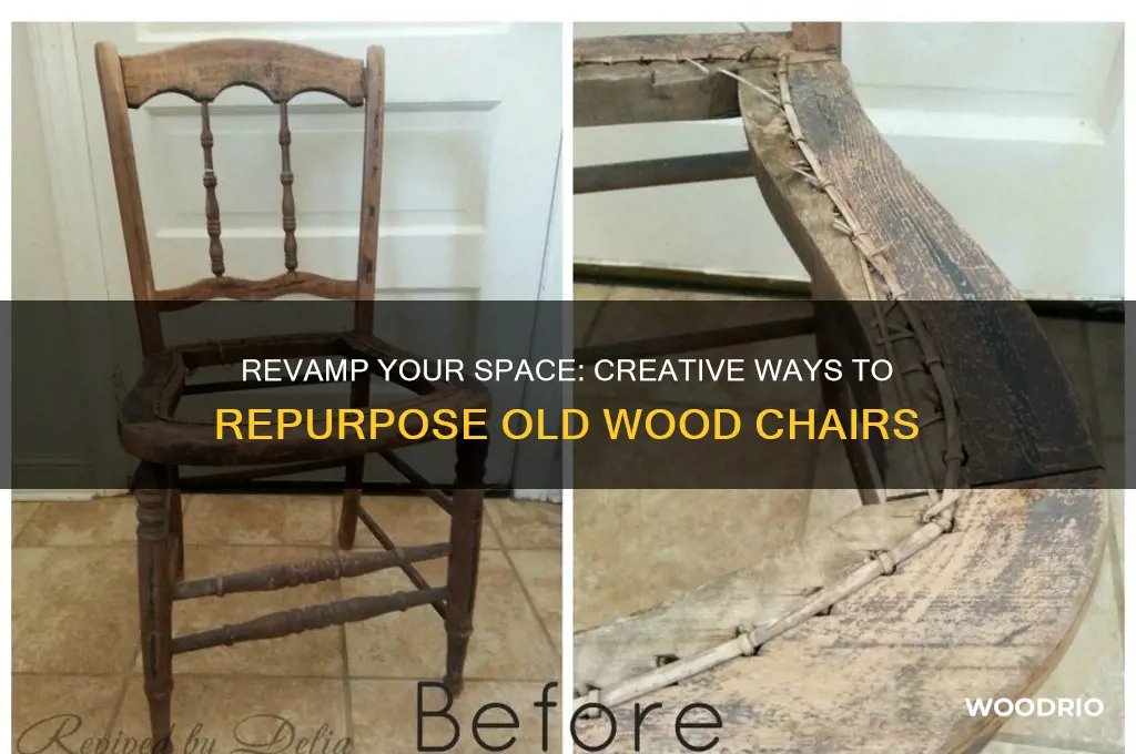 what to do with old wood chairs
