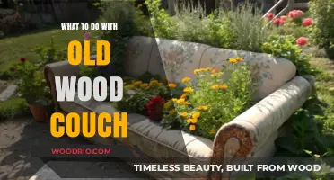 Creative Ways to Repurpose Your Old Wood Couch: DIY Ideas