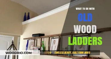 Creative Repurposing Ideas for Old Wood Ladders in Your Home
