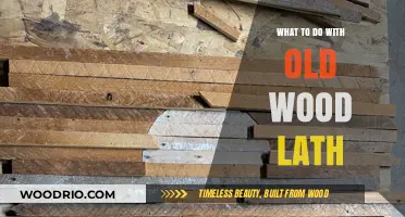 Creative Ways to Repurpose Old Wood Lath for DIY Projects