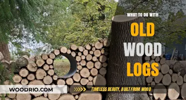 Creative Ways to Repurpose Old Wood Logs for Home and Garden